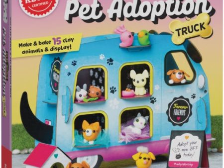 Mini Clay World Pet Adoption Truck by Editors of Klutz Hot on Sale