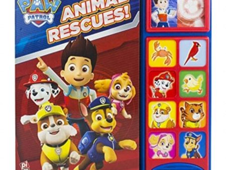 Paw Patrol Lift A Flap Sound Book OP by PI Kids Sale