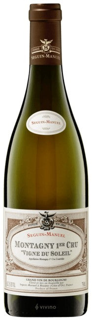 Seguin-Manuel - Montagny 1er Cru  Vigne du Soleil  2022 (750ml) on Sale