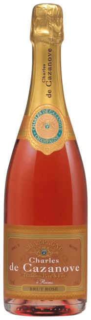 Charles de Cazanove - Tradition Brut Rosé Champagne NV (375ml) Sale